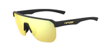 Matte Black Frame - Smoke Tint with Yellow Mirror