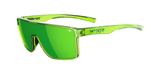 Hyper Lime Frame - Smoke Tint with Green Mirror AR