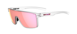 Satin Clear Frame - Brown Tint with Pink Mirror