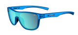Electric Blue Frame - Smoke Tint with Sky Blue Mirror AR