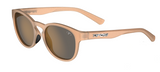 Satin Crystal Brown Frame - Brown Tint