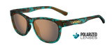 Blue Confetti Frame - Polarized Brown Tint