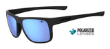 Blackout Frame - Polarized Smoke Tint with Sky Blue Mirror