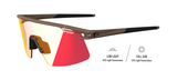 Matte Bronze Frame - Clarion Red Fototec