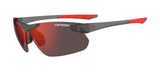 Satin Vapor Frame - Smoke Tint with Red Mirror