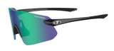 Gloss Black Frame - Smoke Tint with Green Mirror